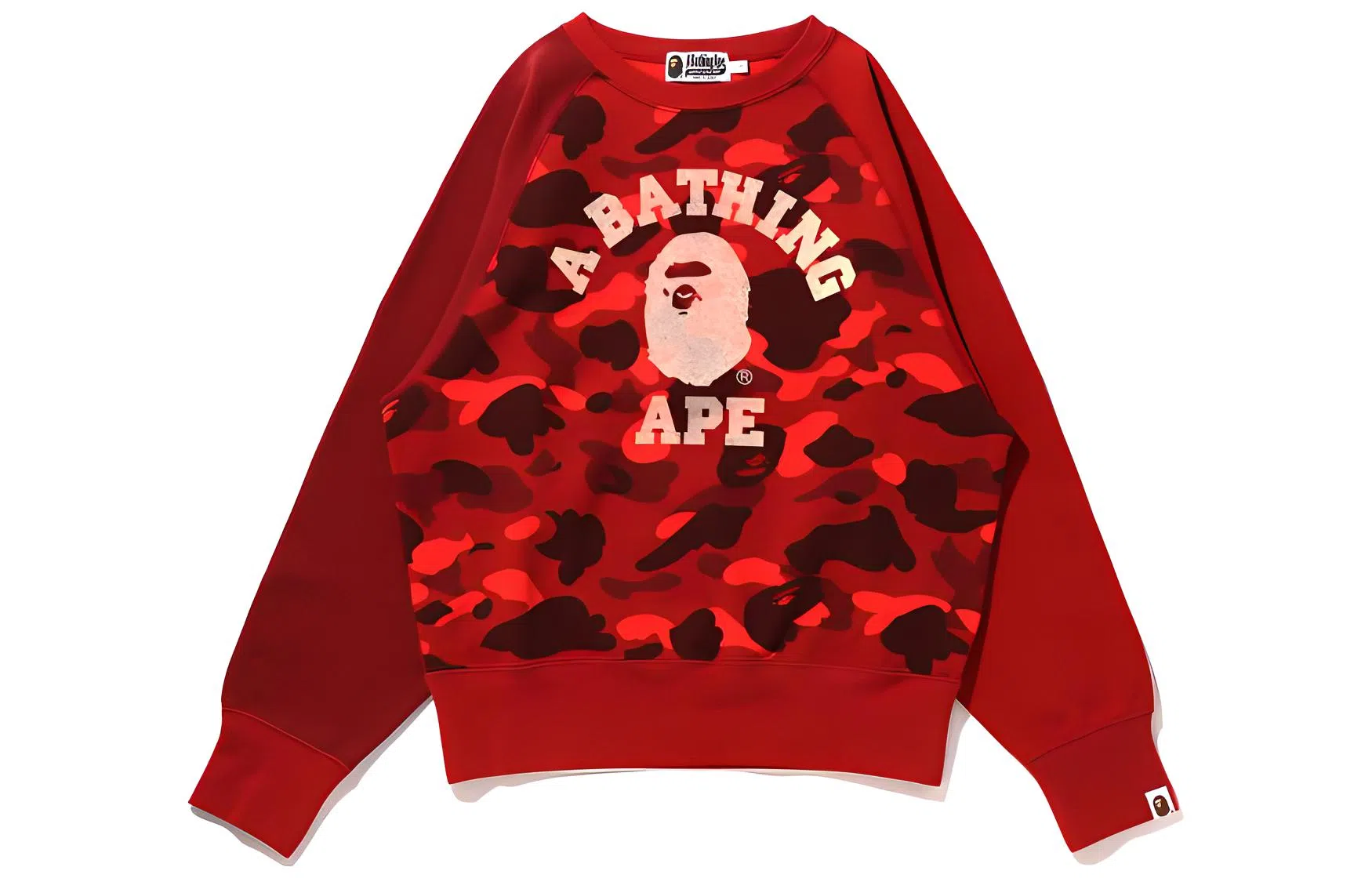 BAPE Camo Crewneck Sweatshirt
