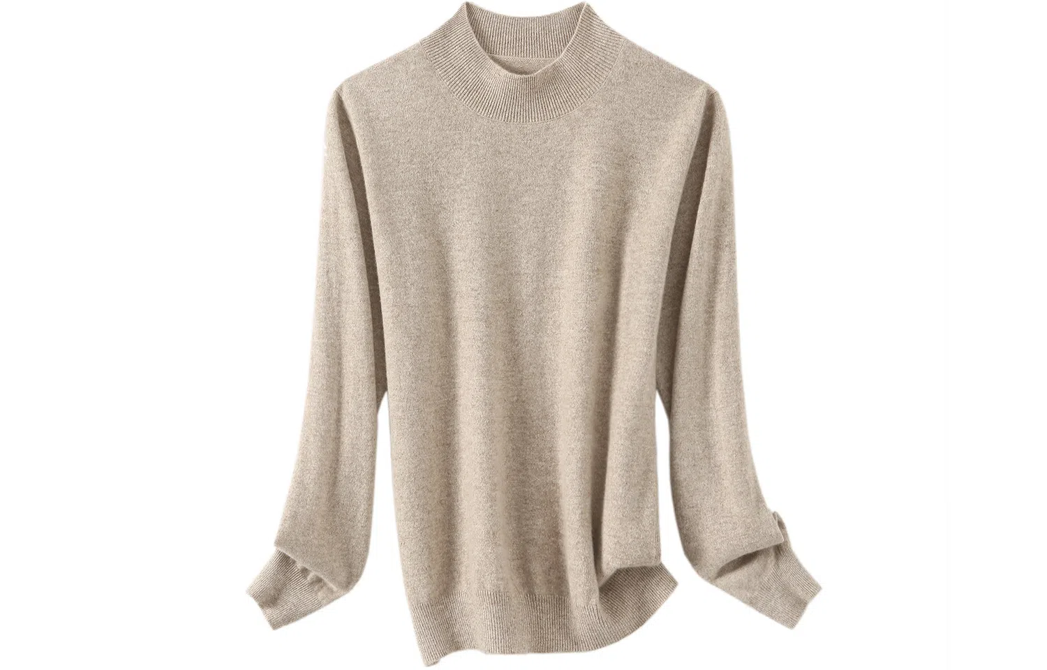 恒源祥 半高领针织衫打底羊绒衫 女款