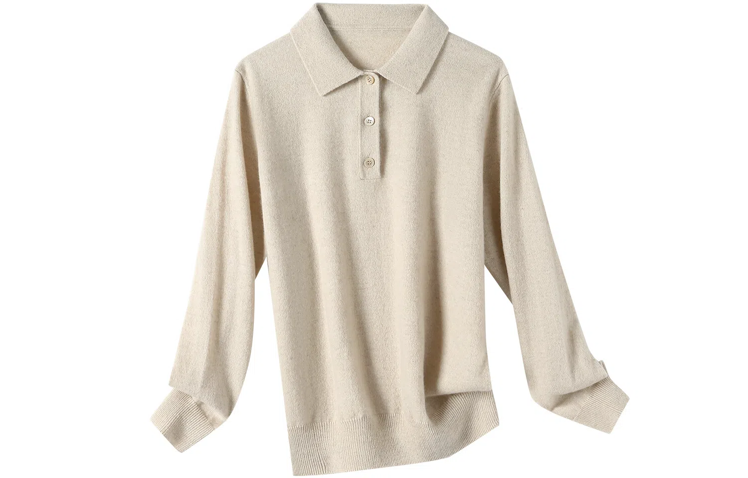 恒源祥 纯山羊绒针织休闲羊绒衫 女款