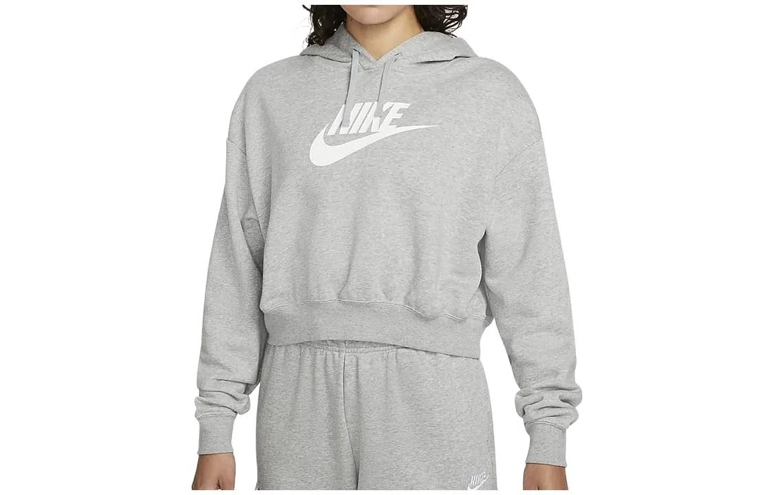 Nike FW22 Logo Hoodie Dark Grey