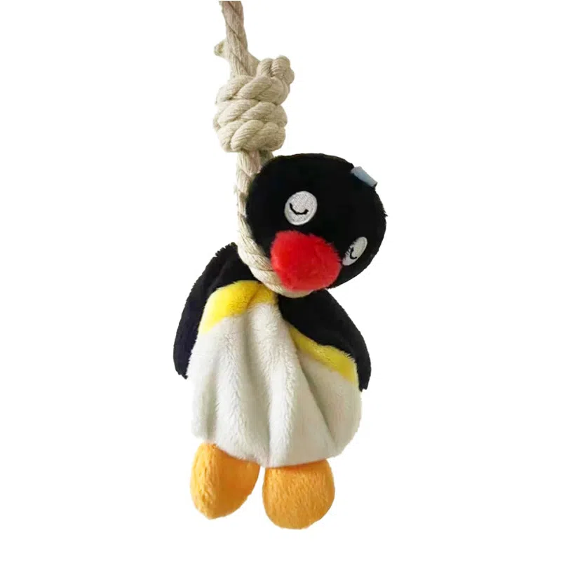 千桐 吊索摆烂企鹅搞怪卡通治愈创意手机绳包包挂饰行李箱卡通玩偶#好运 毛绒 挂件 男女同款情侣款
