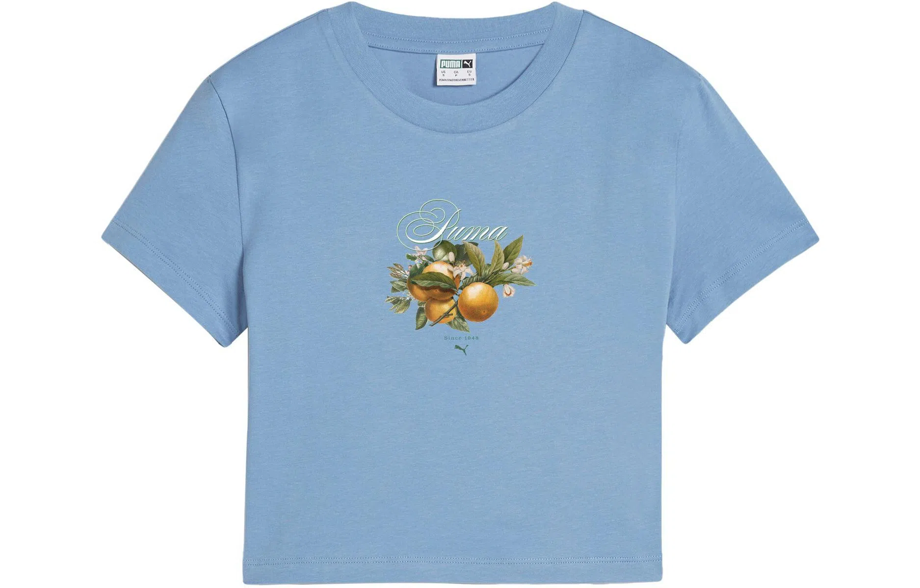 PUMA Fruity Baby Tee Light Blue