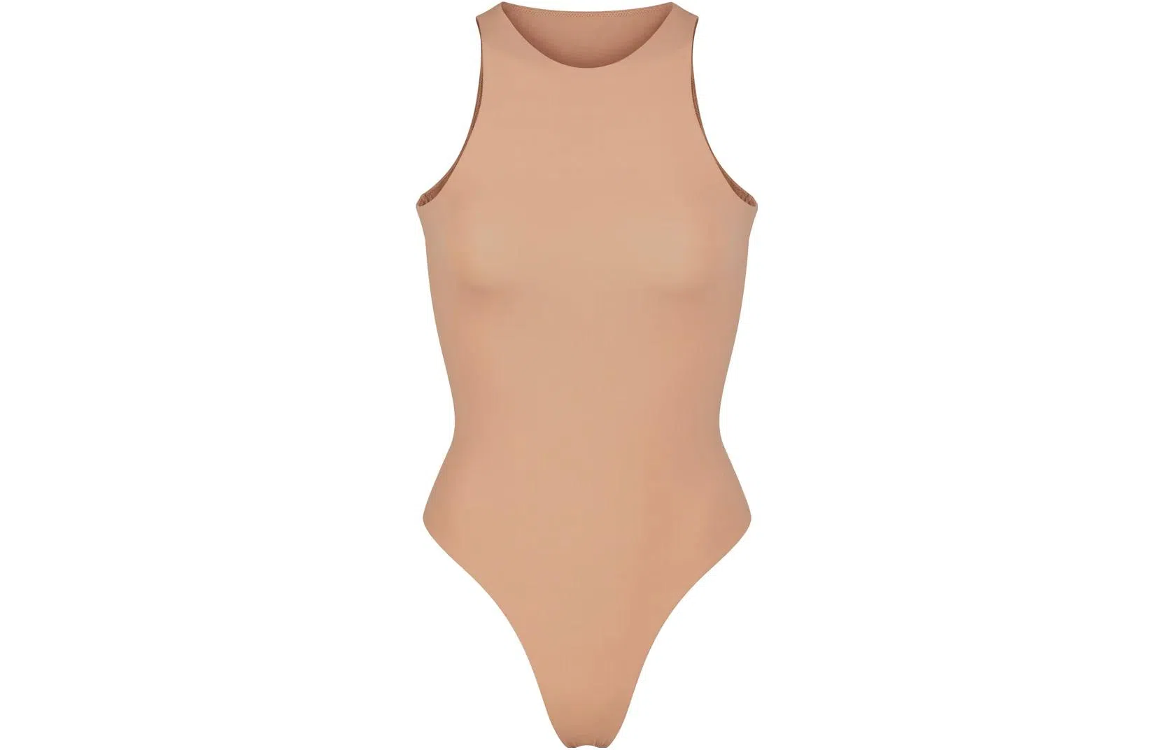 SKIMS Fits Everybody High Neck Bodysuit Ochre