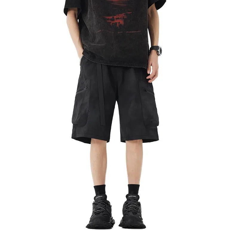 Zofeili Vintage Workwear Shorts