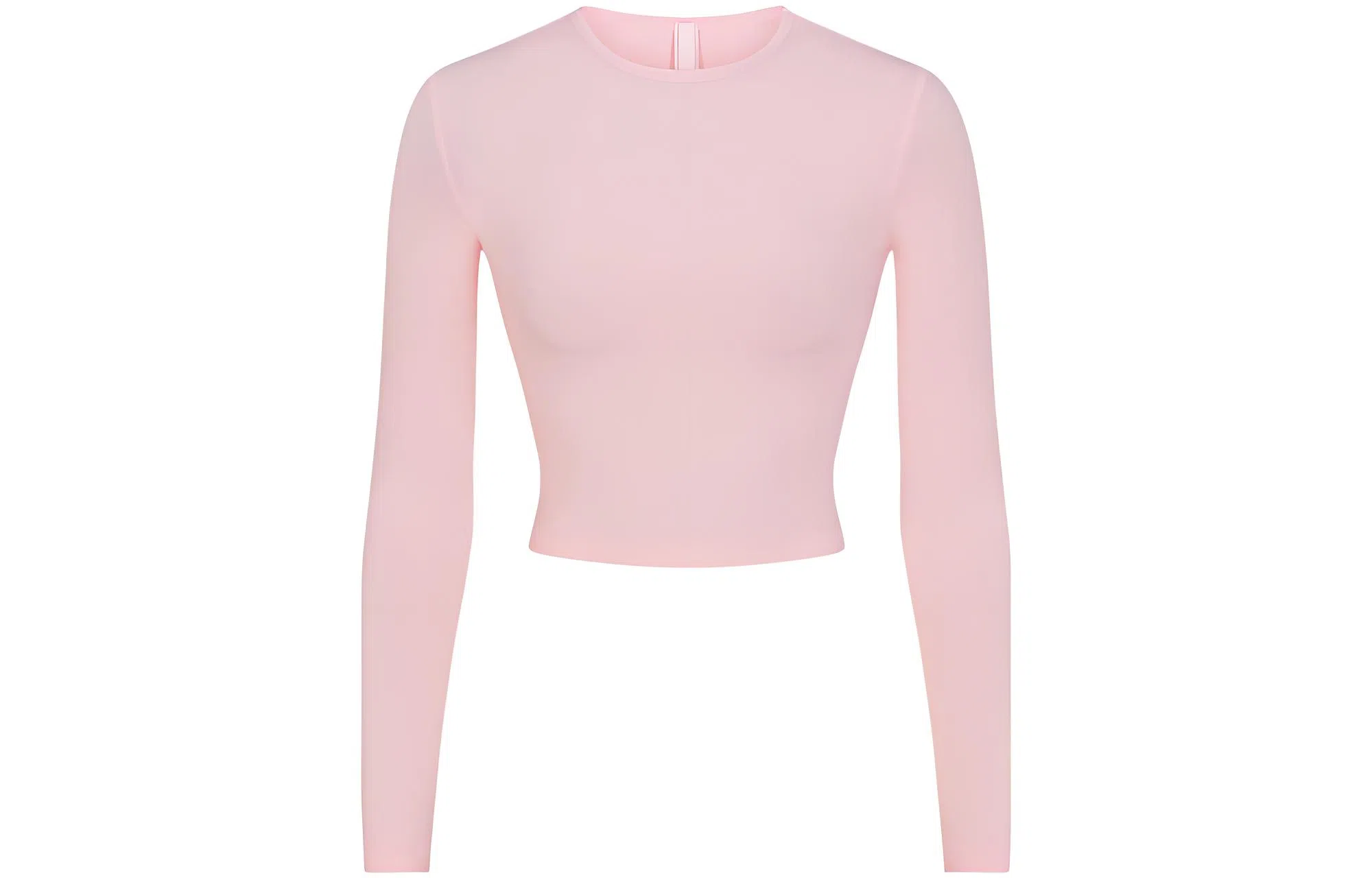 SKIMS NEW VINTAGE CROPPED LONG SLEEVE T-SHIRT T CHERRY BLOSSOM