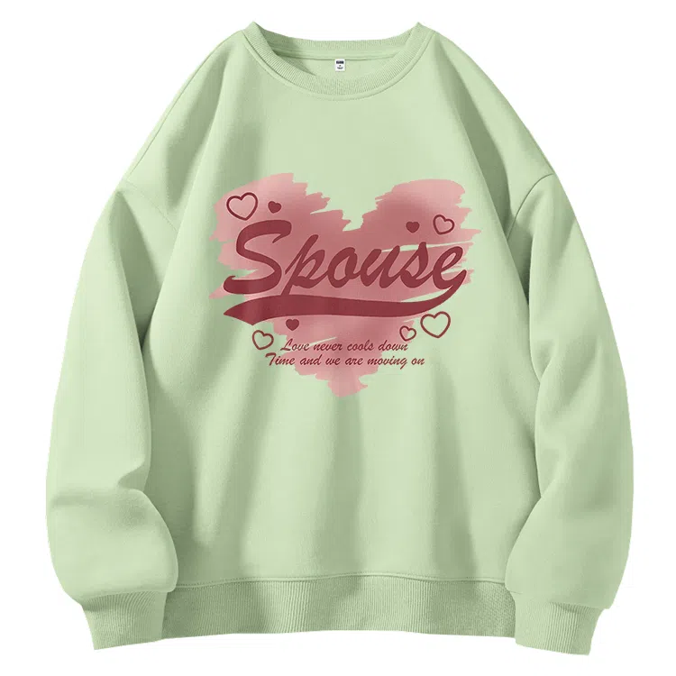 棉致 通勤简约气质卫衣 女