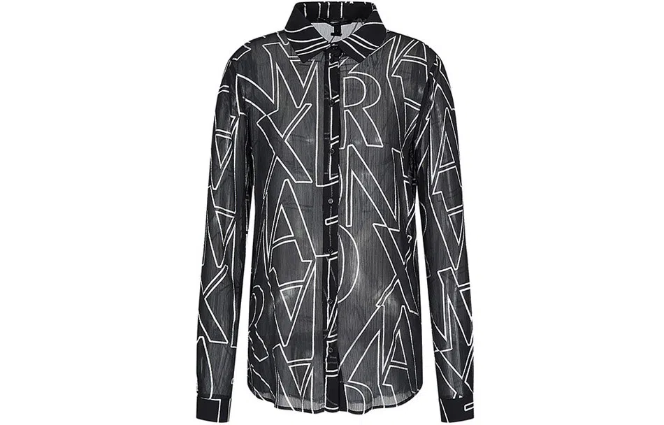 Armani Exchange FW22 Letter Print Shirt