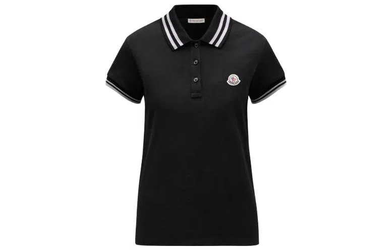 Moncler Polo Shirt Black