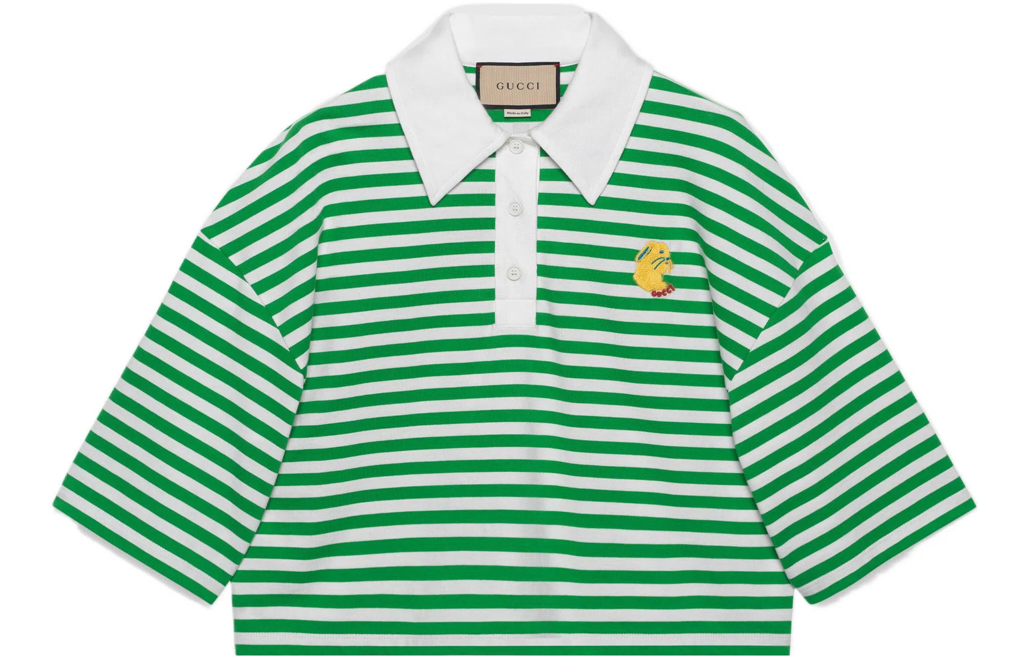 GUCCI SS23 Polo Shirt Green