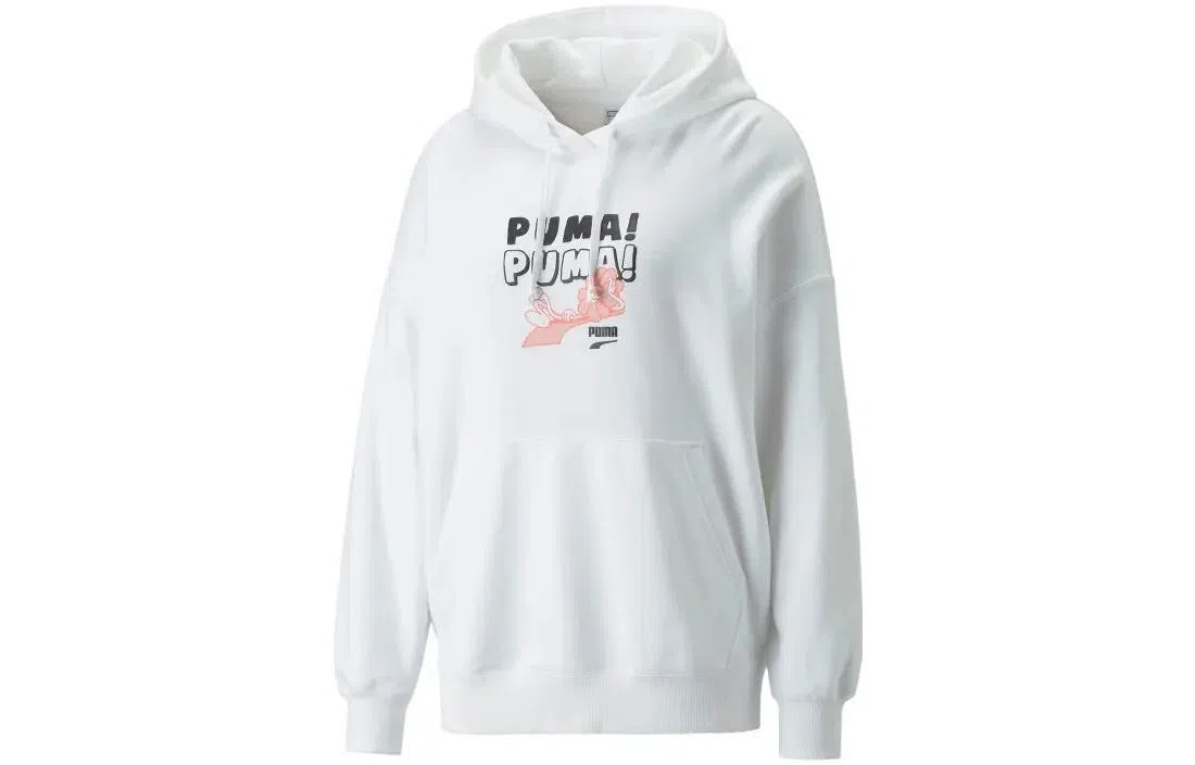 PUMA Downtown FW22 Oversized Graphic Hoodie
