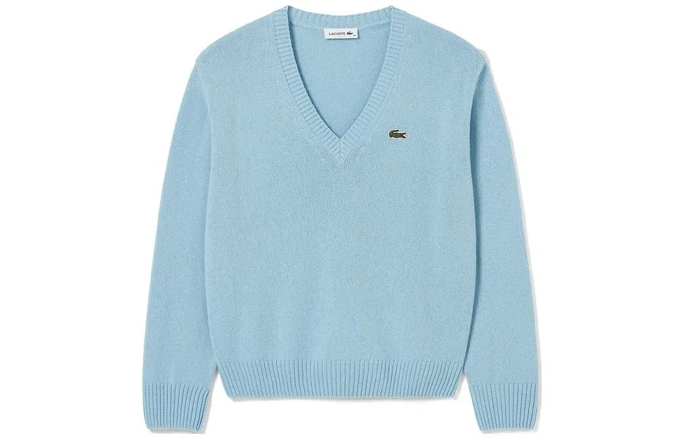 Lacoste V-Neck Cashmere Sweater