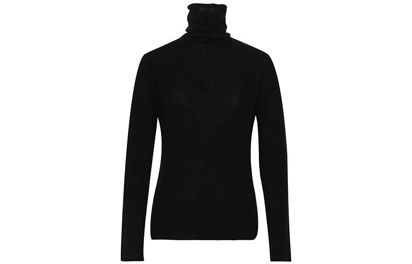 美洋 纯色堆堆领长袖针织衫 女款