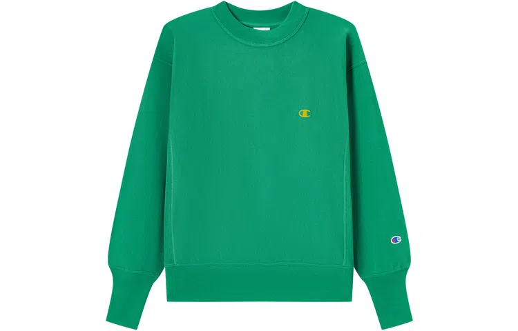 Champion FW23 Women'S Micro Stretch C-Logo Crewneck Sweatshirt