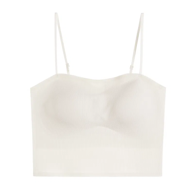 内在密码 美背文胸一体吊带内衣免穿文胸薄款性感抹胸防走光修身显瘦内搭女款