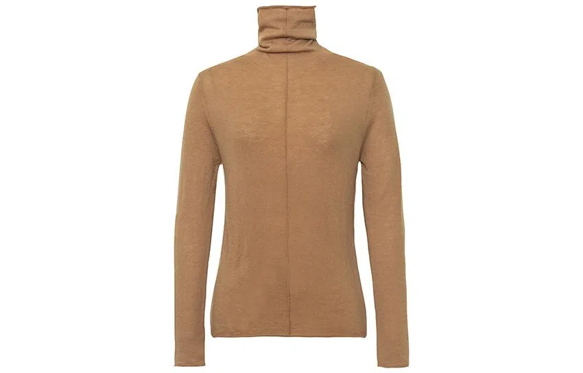 美洋 纯色堆堆领长袖针织衫 女款