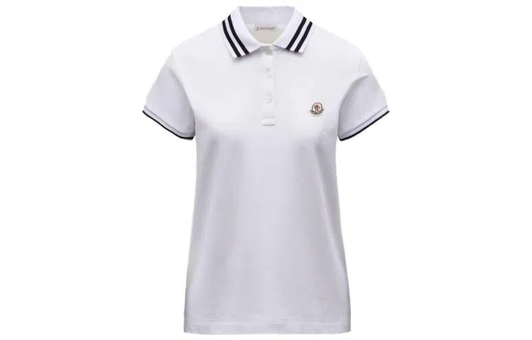 Moncler Logo Patch Polo Shirt Polo