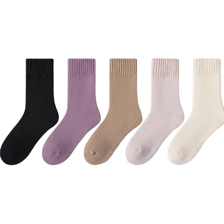 恒源祥 休闲透气舒适中筒袜 女款 组合装