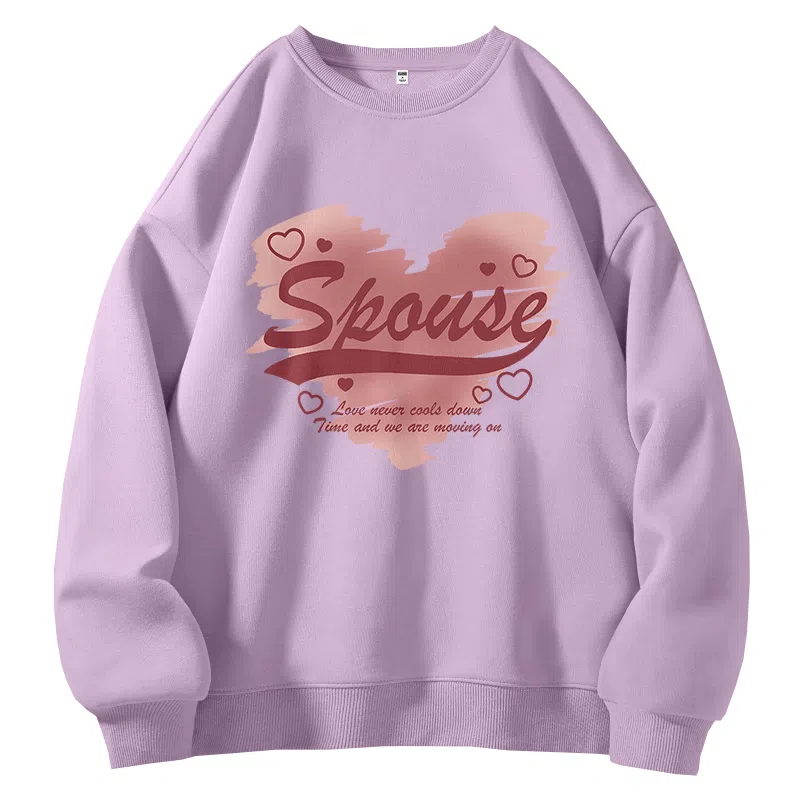 棉致 通勤简约气质卫衣 女