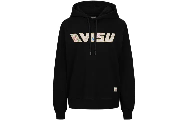 EVISU AW23 Hoodie Black