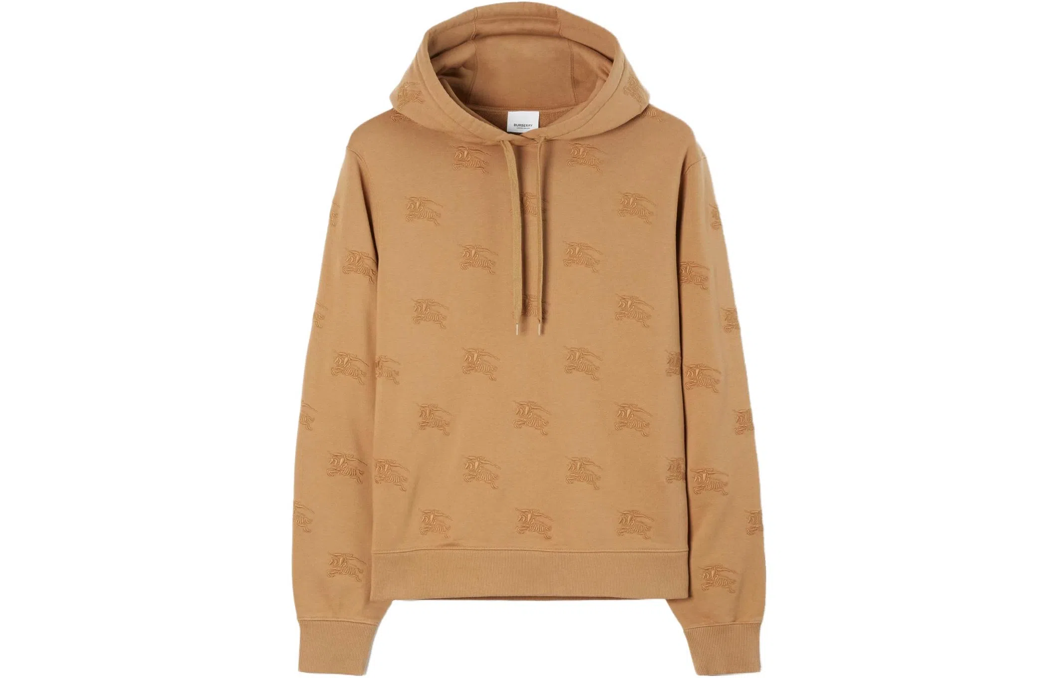 Burberry Equestrian Knight Hoodie Camel