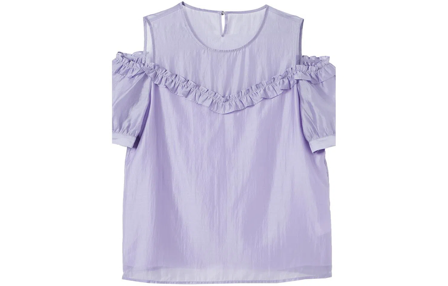 【dme】 通勤法式纯色短袖衬衫 女款