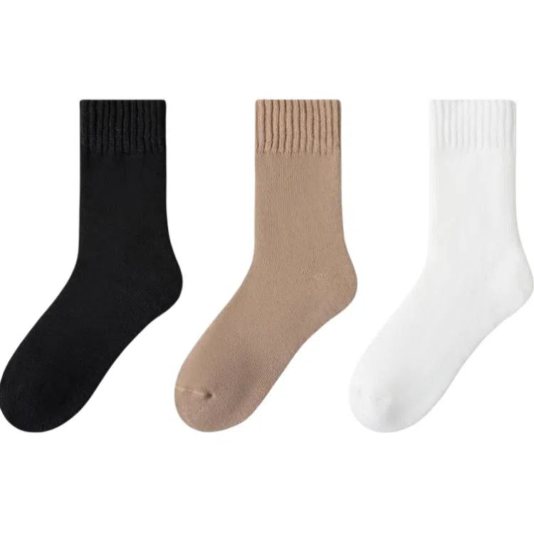 恒源祥 休闲透气舒适中筒袜 女款 组合装