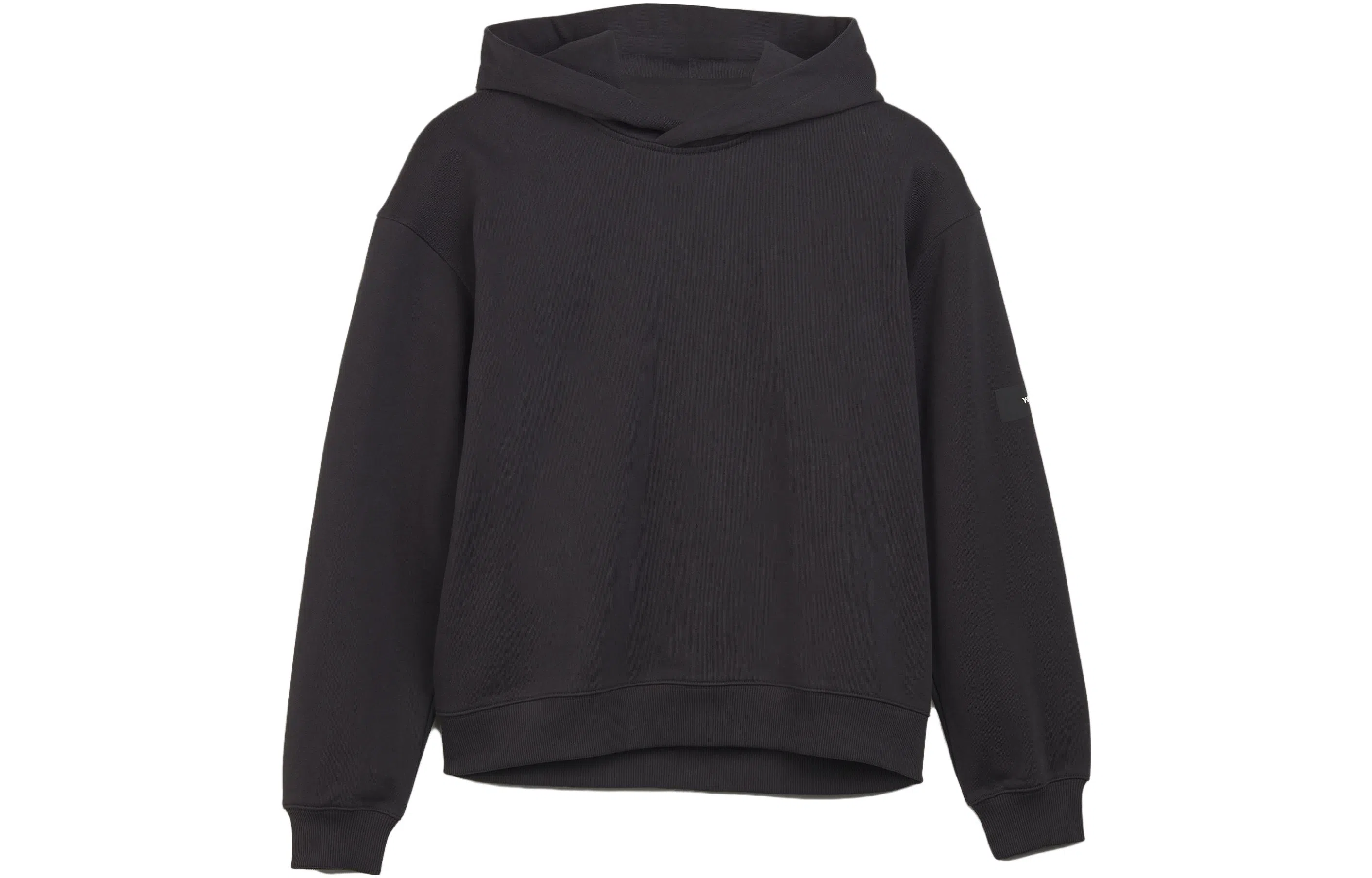 Y-3 Logo Hoodie Black