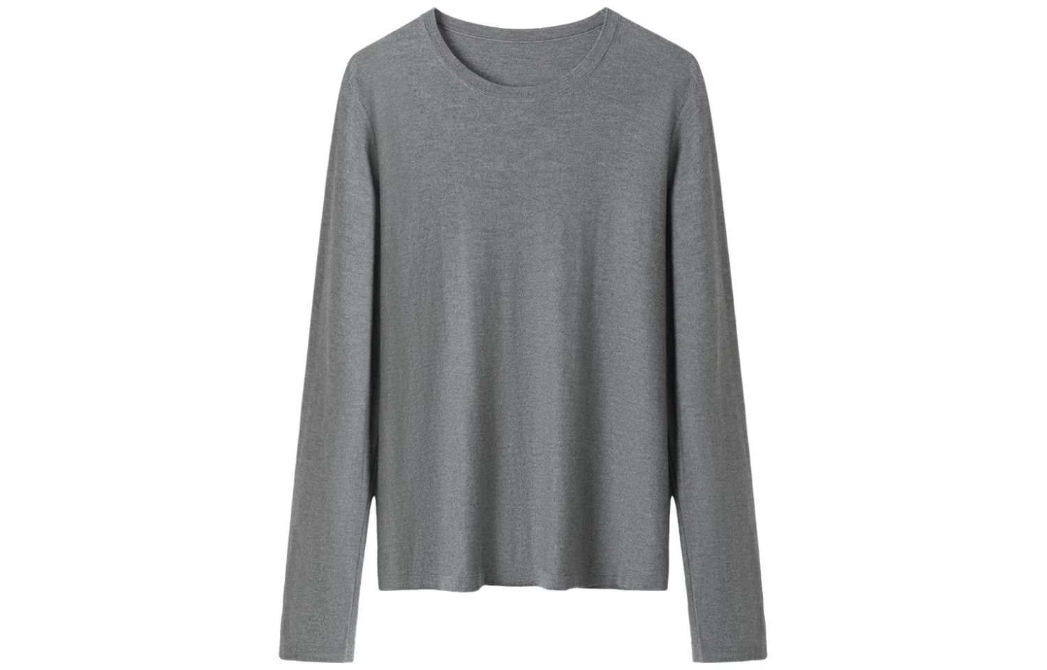 恒源祥 薄款纯色长袖圆领针织衫 女款