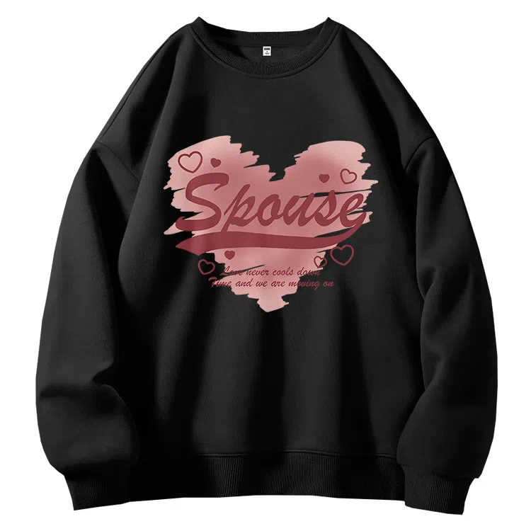 棉致 通勤简约气质卫衣 女