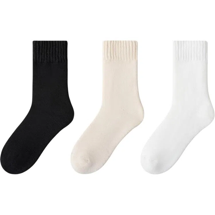 恒源祥 休闲透气舒适中筒袜 女款 组合装