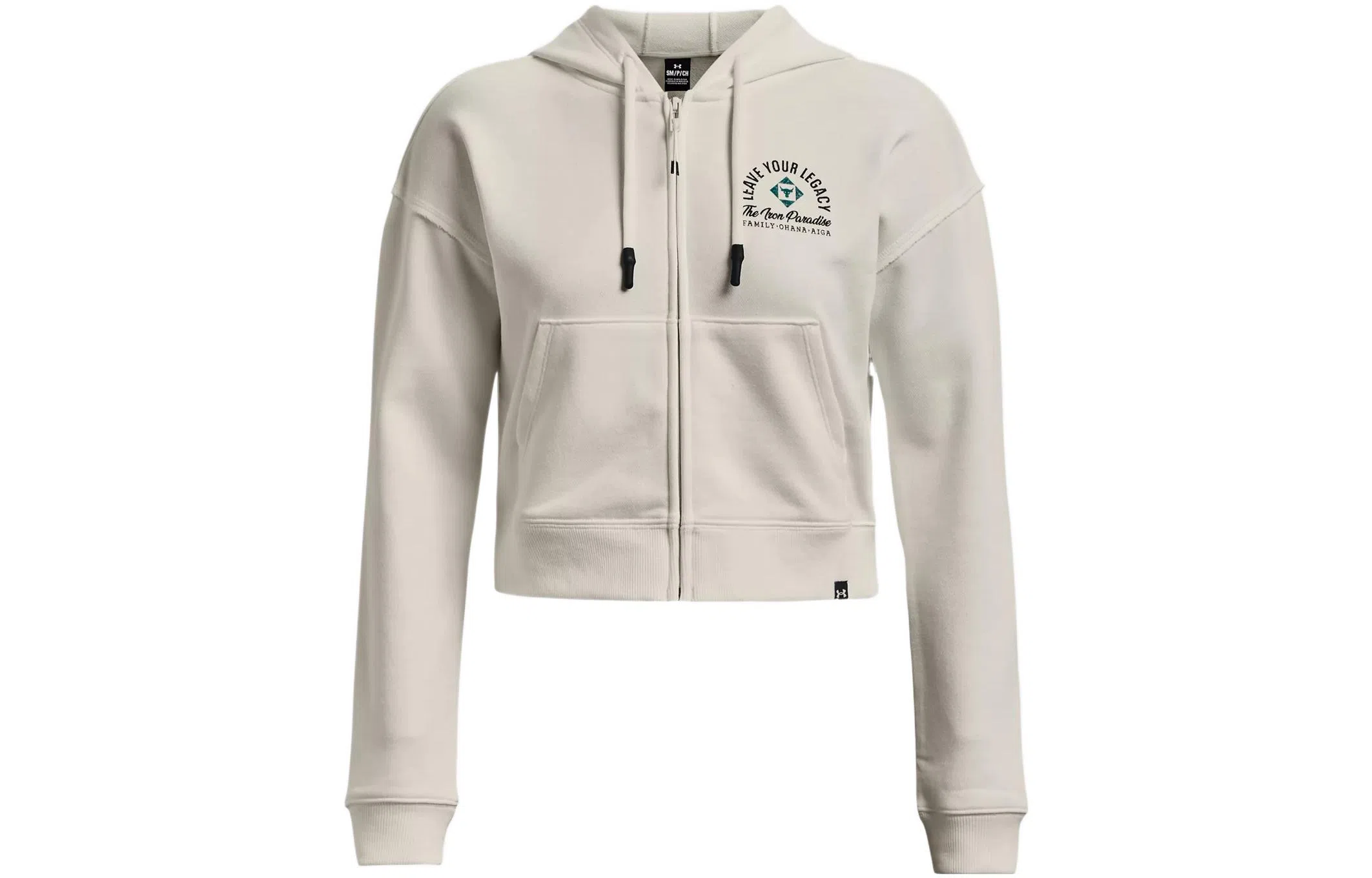 Under Armour Project Rock Ivory Hoodie