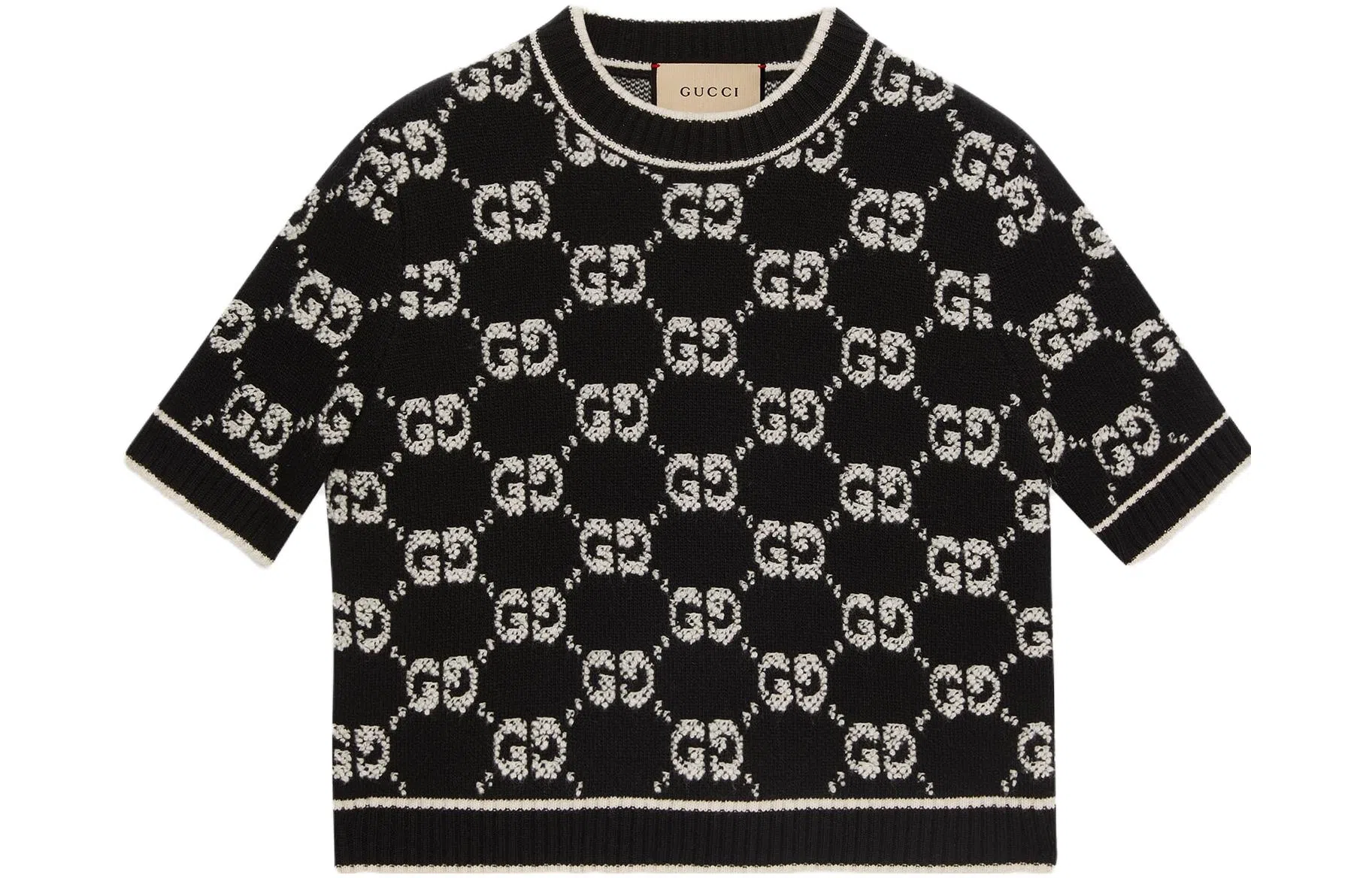 Gucci GG Knit Crewneck Tee