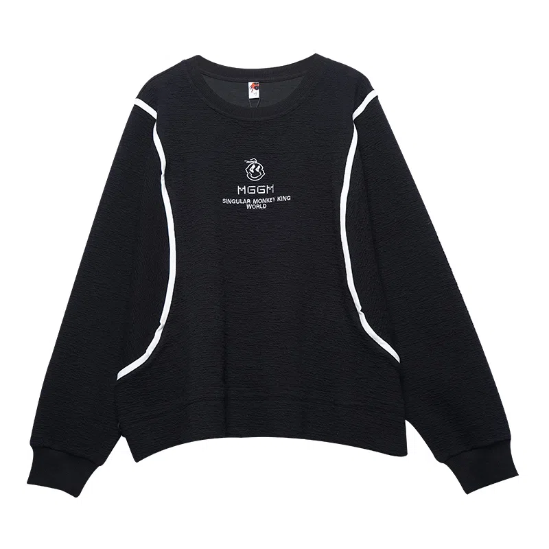 木果果木 小众设计圆领套头卫衣 女款