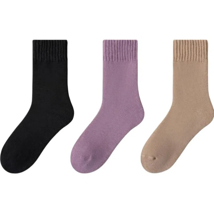 恒源祥 休闲透气舒适中筒袜 女款 组合装