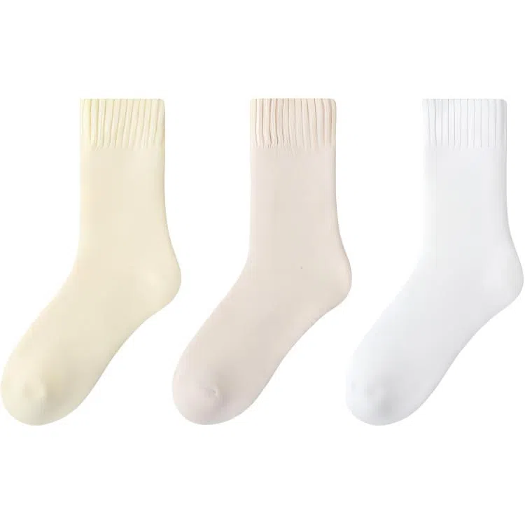 恒源祥 休闲透气舒适中筒袜 女款 组合装