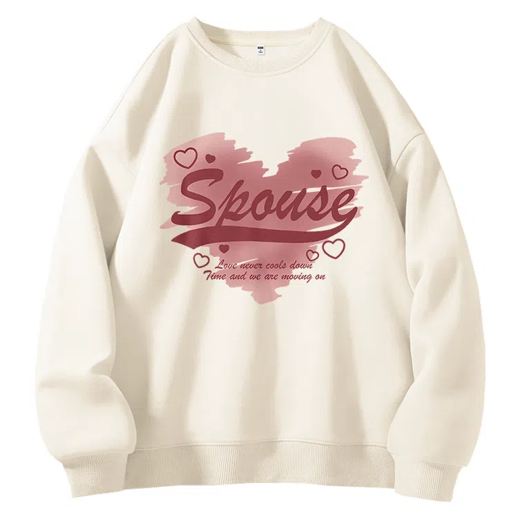 棉致 通勤简约气质卫衣 女