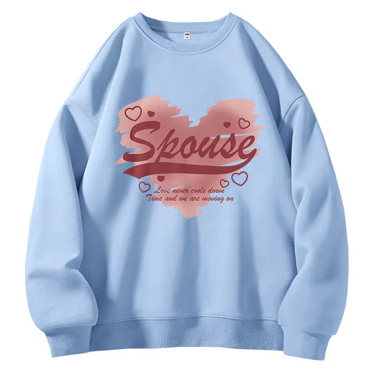 棉致 通勤简约气质卫衣 女