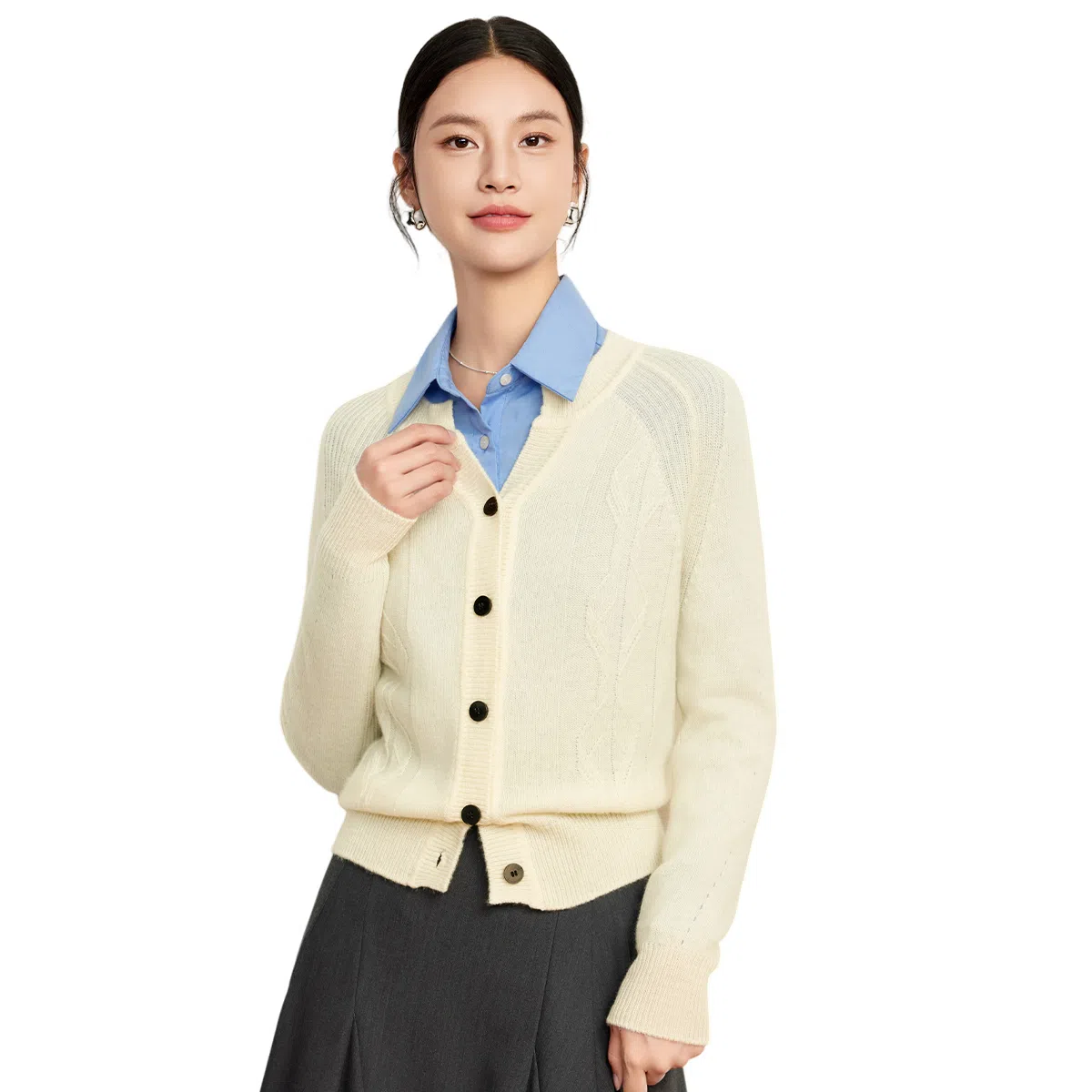 富铤 舒适保暖时尚百搭针织衫 女款