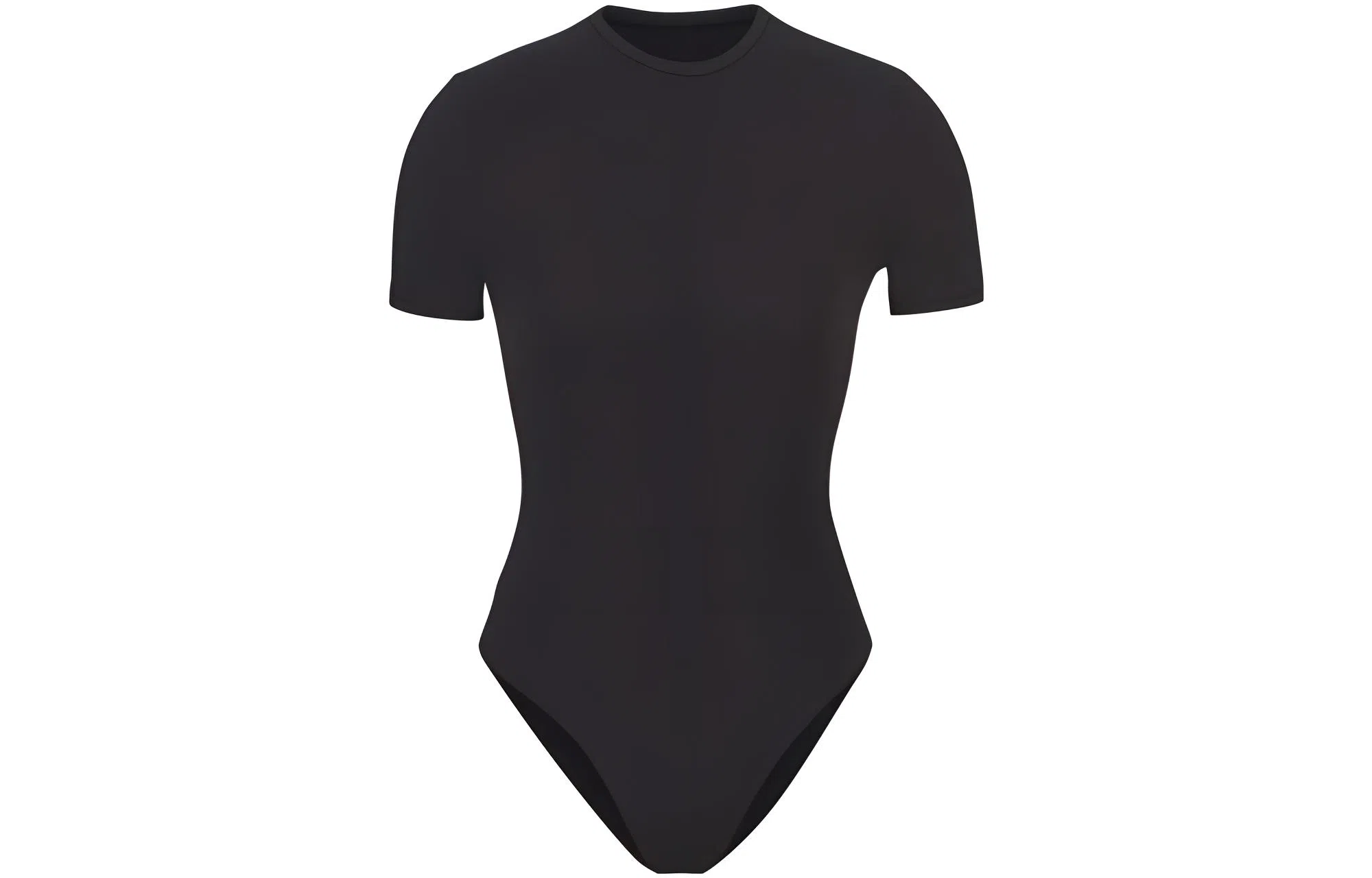 SKIMS Fits Everybody T-Shirt Bodysuit Onyx