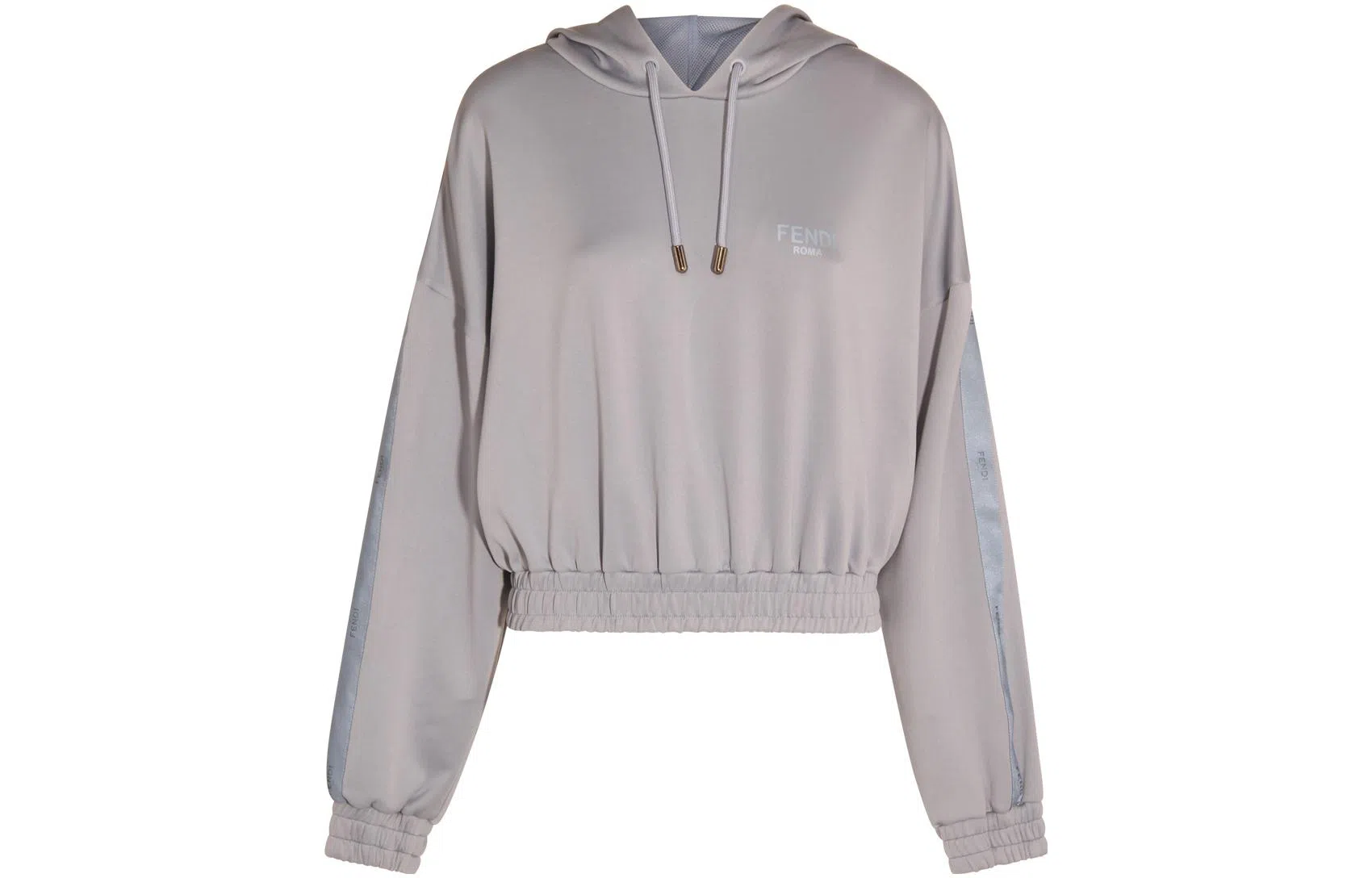 Fendi SS23 Letter Print Hoodie Brown