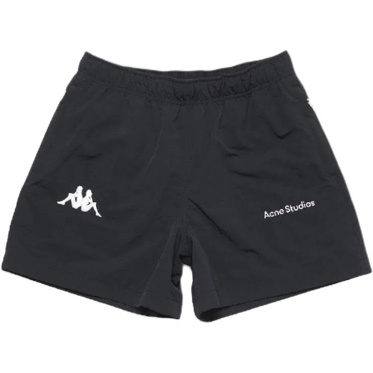 Acne Studios x Kappa SS25 Black Shorts