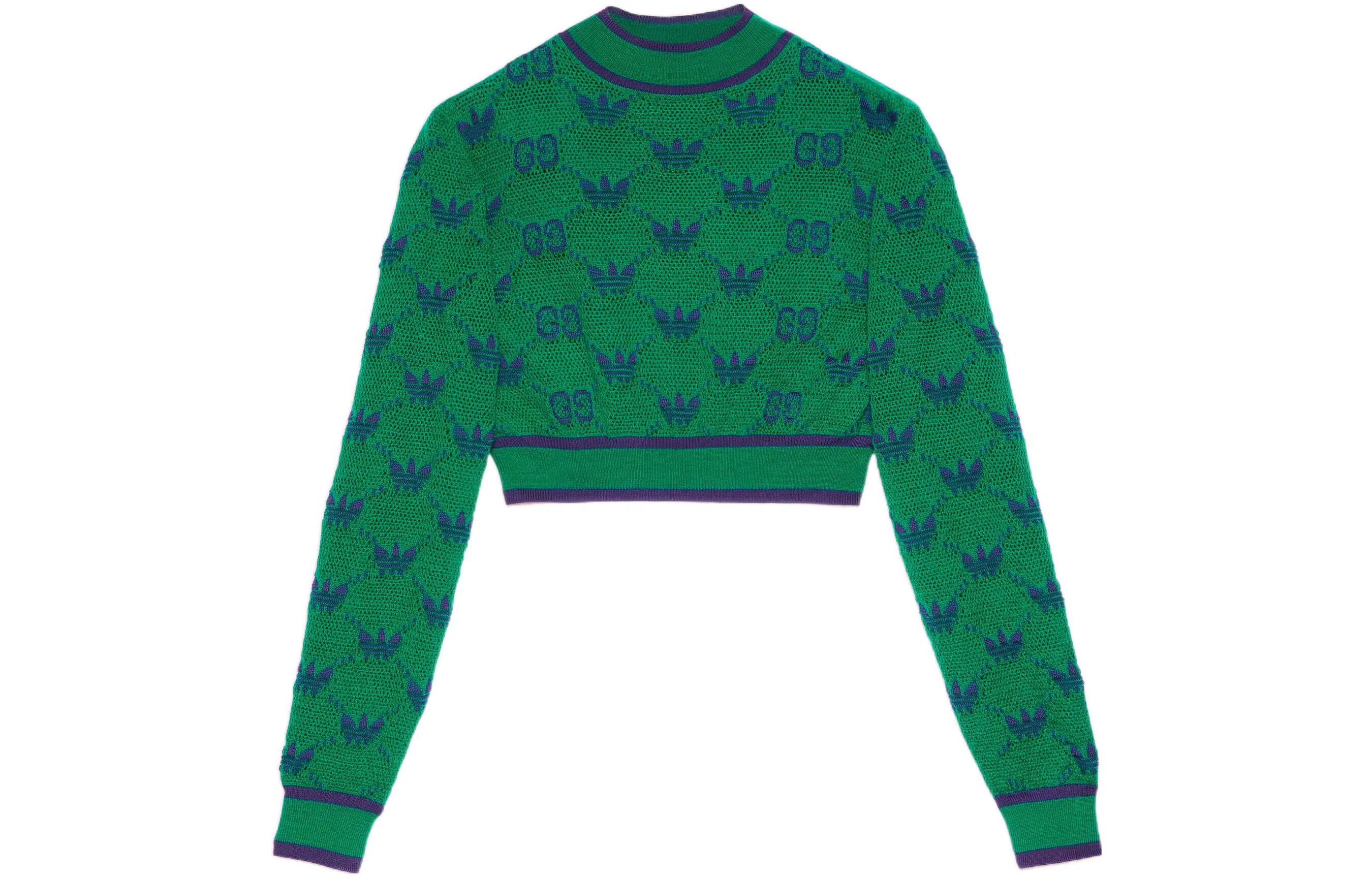 Gucci x adidas SS23 Green Sweater