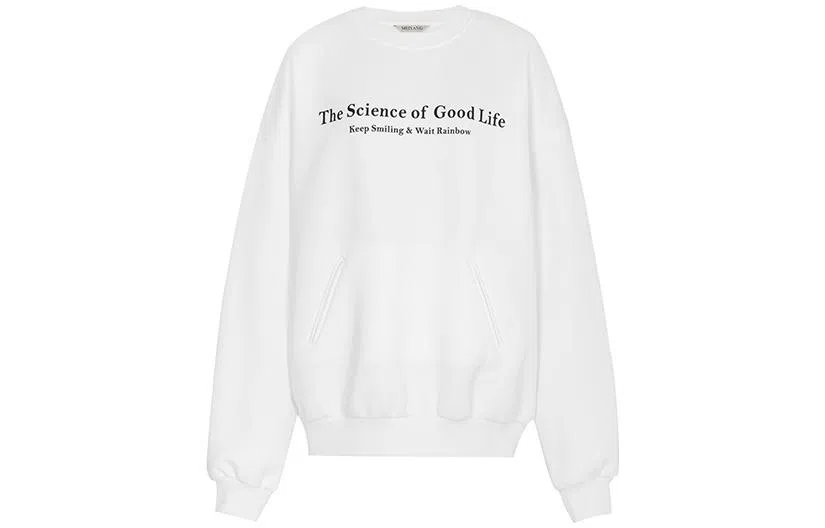 美洋 宽松字母印花卫衣 女款