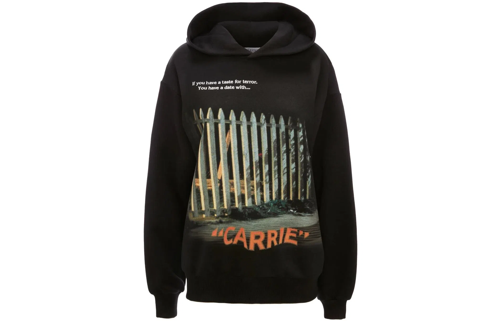 JW Anderson FW22 Hoodie Black