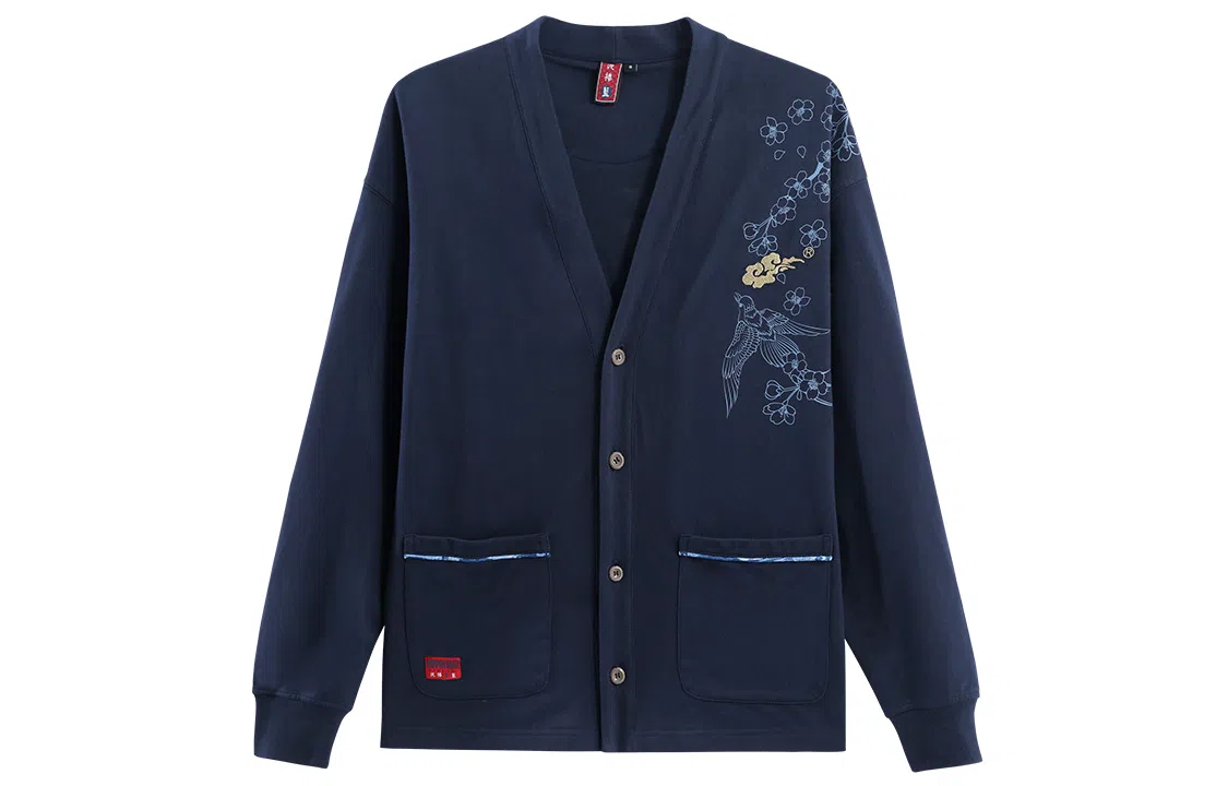 oniarai x Dorobou Blue Magpie Cardigan