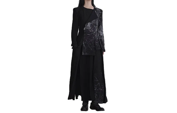 Yohji Yamamoto Long Coat Black