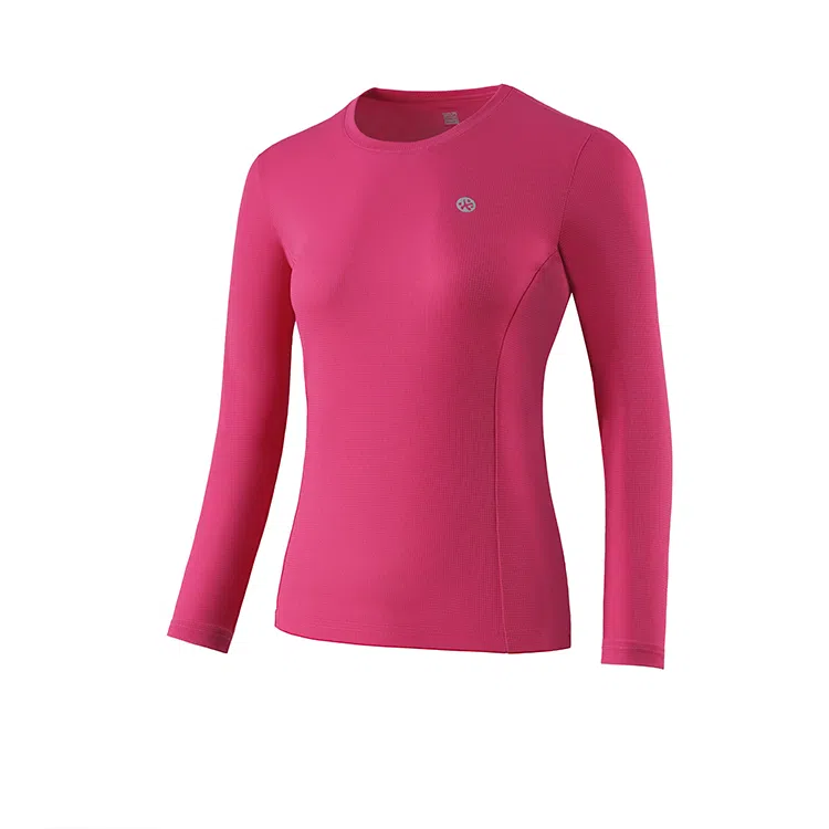 BMAI Running Long Sleeve Tee Pink