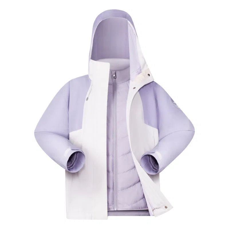 坦博尔 保暖内胆中性休闲三合一夹克 女款