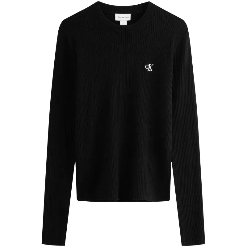 Calvin Klein Embroidered Crewneck Sweater