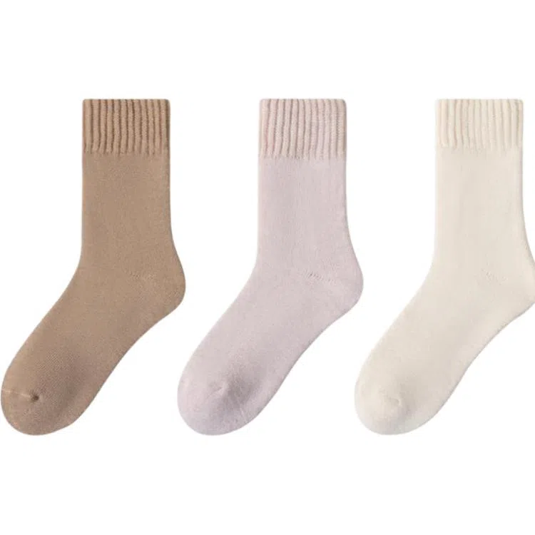 恒源祥 休闲透气舒适中筒袜 女款 组合装